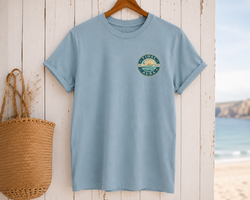 Cream First Always T-Shirt | Devon Coastal Graphic Tee